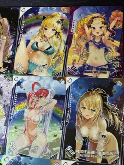 Goddess Story Waifu Bikini 9 x Character Doujin Cards Project Maiden Rem Uta - Image 3