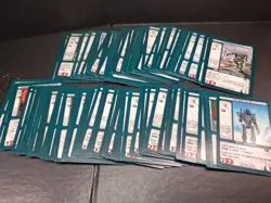 Battletech CCG Unlimited Set Lot of 98 Cards Uncommons Commons WotC 1996 LP - Image 1