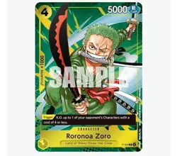 Roronoa Zoro (Event Pack Vol. 3) - One Piece Promotion Cards (OP-PR) - Image 1