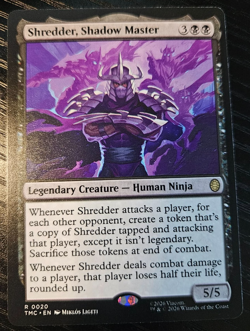 MTG Shredder, Shadow Master Commander: Teenage Mutant Ninja Turtles Regular - Image 1