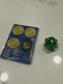 Ninja Turtles Treasure Pack D20 Spindown Splinter Acrylic Tokens - TMNT MTG - Image 1