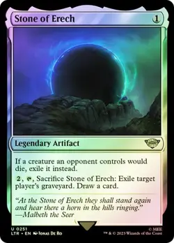 Stone of Erech - FOIL - Universes Beyond: The Lord of the Rings - Magic - MTG - Image 1