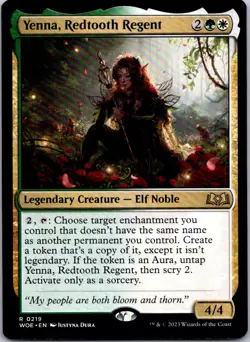 Yenna, Redtooth Regent R Wilds of Eldraine 219 NM - Image 1