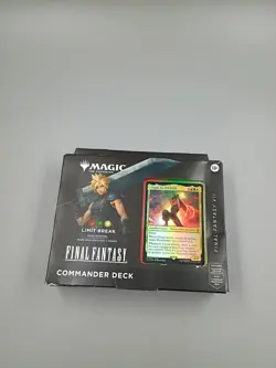 Magic The Gathering Final Fantasy Limit Break Commander Deck ~ READ DESC. - Image 1