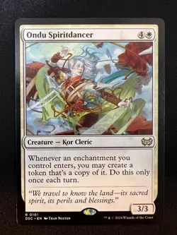 Ondu Spiritdancer R Commander: Duskmourn: House of Horror 101 NM - Image 1