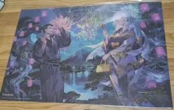 MTG Wandering Emperor's Summer Festival Playmat limited FUZICHOCO Japan - Image 1