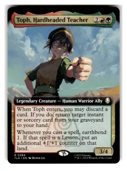 Toph, Hardheaded Teacher (Extended Art) R Avatar: The Last Airbender 384 NM - Image 1