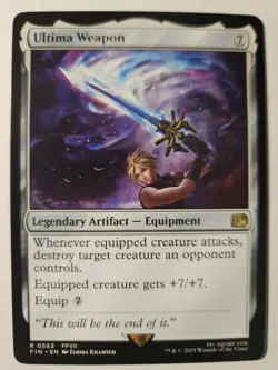 MTG Ultima Weapon Final Fantasy Regular - Image 1