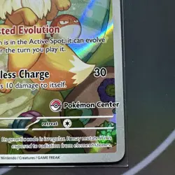 Pokemon TCG Eevee 173 Pokemon Center Stamped Promo Prismatic Evolutions #3 LP - Image 3