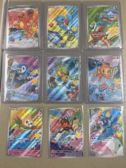 Pokemon TCG First Partner Illustration Series 1 Complete Promo Set - Image 1