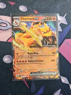 Charizard ex 006/165 Sv: Scarlet & Violet 151 Holo Pokemon TCG NM - Image 1