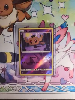 2019 Sun & Moon - Cosmic Eclipse Phantump #93 Reverse Holo Pokemon Card - Image 1