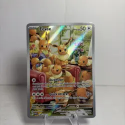 Pokemon Eevee - SV06: Twilight Masquerade TWM Holo 188/167 NM Illustration Rare - Image 1