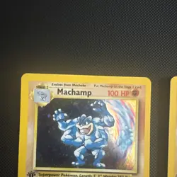 Pokemon TCG Machamp Base Set 8/102 Holo Unlimited Holo Rare 1st Edition - Image 2