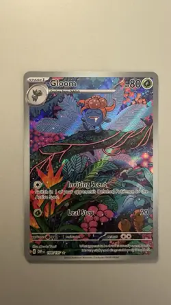Pokemon TCG: Obsidian Flames - Gloom 198/197 Illustration Rare - NM - Image 1