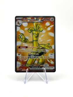 Gholdengo ex -Ultra Rare Metal Holo SV04: Paradox Rift #231/182 [NM] Pokemon TCG - Image 1