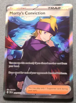 Pokemon English - Temporal Forces - Morty's Conviction 201/162 - NM - Image 1