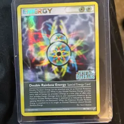 Pokemon Double Rainbow Energy EX Crystal Guardians Rare Reverse Holo 88/100 - Image 1
