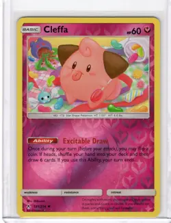 Pokemon Unbroken Bonds Reverse Holo Cleffa 131/214 - Image 1