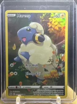 Pokemon Mareep GG34/GG70 Crown Zenith Galarian Gallery Ultra Rare Holo 60 HP - Image 1