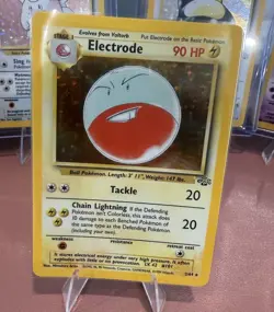 Pokemon Electrode Jungle 2/64 Holo Rare Unlimited Stage 1 90 HP 20 Attack EN - Image 1