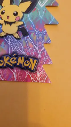 Pokemon Pichu #14 Topps Johto League Champions Die Cut Embossed - Image 4