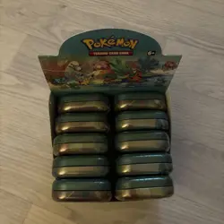 Pokemon TCG: Kanto Friends Mini Tin 10x Sealed Tin With Display Box - Image 3