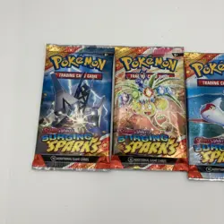Pokemon Scarlet & Violet Surging Sparks Booster Pack Art Set Of 4 Sealed - Image 2