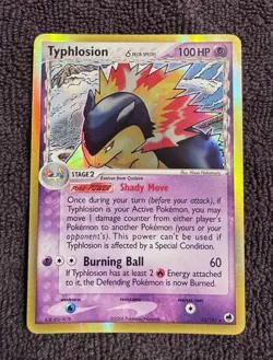 Pokemon Typhlosion (Delta Species) Holo Rare Holo Dragon Frontiers 12/101 LP - Image 1