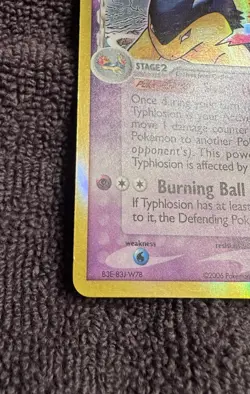 Pokemon Typhlosion (Delta Species) Holo Rare Holo Dragon Frontiers 12/101 LP - Image 3