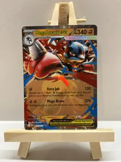 Mega Lucario EX - 077 /132 - ME Mega Evolution - Pokemon TCG NM - Image 1