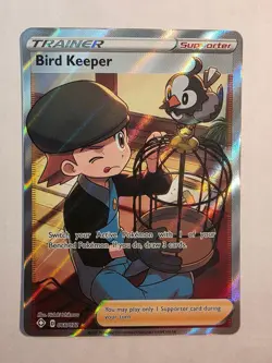 Bird Keeper 066/072 Shining Fates Ultra Rare Holo Near Mint - Image 1