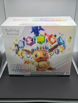 Pokemon TCG Prismatic Evolutions Elite Trainer Box Scarlet & Violet New Sealed - Image 1