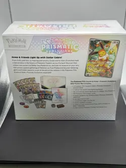 Pokemon TCG Prismatic Evolutions Elite Trainer Box Scarlet & Violet New Sealed - Image 2