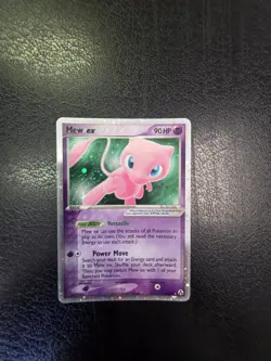 SWIRL 2006 Pokemon EX Legend Maker Mew ex Holo 88/92 - NM - Image 1