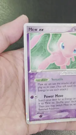 SWIRL 2006 Pokemon EX Legend Maker Mew ex Holo 88/92 - NM - Image 2