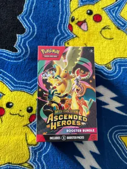 Pokemon TCG Ascended Heroes Booster Bundle (New and Sealed) - Image 1