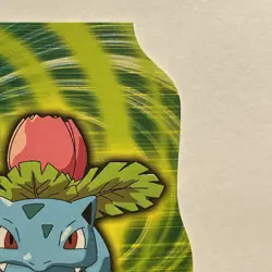Ivysaur Topps Pokemon Advanced Challenge Embossed Evolution Die Cut 2 of 18 - Image 4
