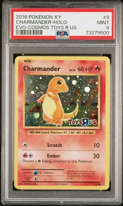 Charmander Toys R Us PSA 9 - 9/108 - Holo Rare - Promo - Pokemon - Image 1