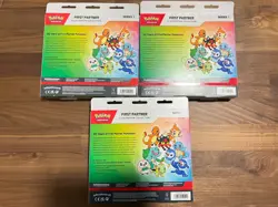 Pokemon TCG First Partner Illustration Collection Series 1 - Sealed (Lot Of 3) - Image 2