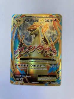 Pokemon M Charizard EX Ultra Rare Holo Evolutions 13/108 Crimson Dive 220 HP - Image 1