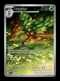 Carte Pokemon Haydaim 092/086 Flamme Blanche FR - Image 1