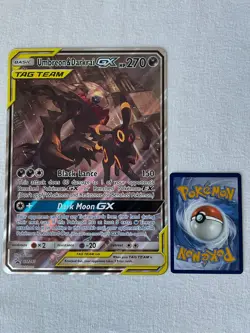 JUMBO CardUmbreon & Darkrai GX SM241 Pokemon TCG Holo - Image 1