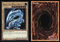 Blue-Eyes White Dragon OP28-EN001 Ultimate Rare EURO YU-GI-OH - Image 3