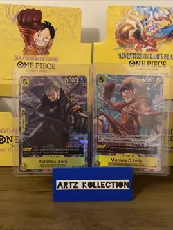 One Piece Card Game Illustration Box Vol.3. Promo Roronoa Zora & Monkey.D.Luffy - Image 1