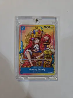 Monkey.D.Luffy (2nd Anniversary Stamped) P-043 One Piece Promo Non Foil - Image 1