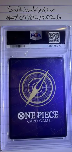 Namco St. Ethanbaron V. Nusjuro OP13-080 Alt Art Rare Foil PSA 10 EN 2025 - Image 2