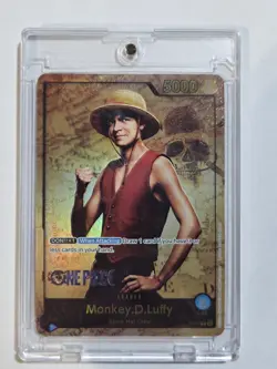 Monkey D Luffy P-047 Promo Leader Live Action - NM - One Piece TCG - English - Image 1