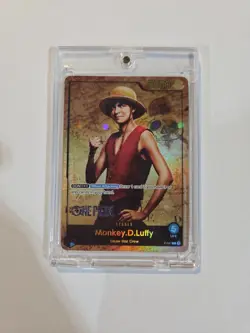 Monkey D Luffy P-047 Promo Leader Live Action - NM - One Piece TCG - English - Image 2