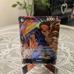 One Piece CCG | Sabo - (Alternate Art) | PRB02-014 | NM Foil Premium Best Vol. 2 - Image 1